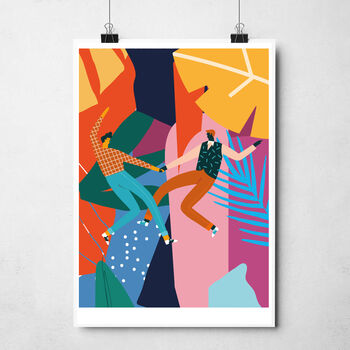 'Dancing With My Love' Art Print, 2 of 5