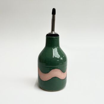 Handmade Hills Oil Bottle, 2 of 3