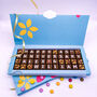 Personalised 45th Sapphire Anniversary Chocolates, thumbnail 1 of 5