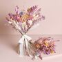 Betty Dried Flower Bridal Wedding Bouquet, thumbnail 5 of 5