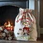 Personalised Christmas Sack Dinosaur Design, thumbnail 2 of 5