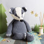 Mary The Giant Badger Crochet Kit, thumbnail 1 of 10
