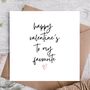 Valentines Card | Card For Partner/ Lover, thumbnail 1 of 3