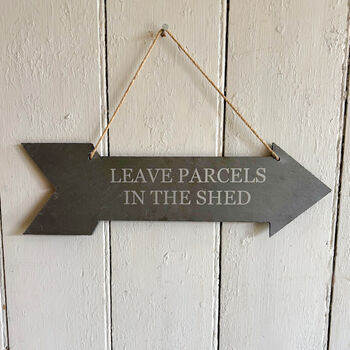 Personalised Arrow Slate, 2 of 2