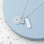 Personalised Eternal Sun Charms Necklace, thumbnail 1 of 3