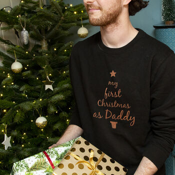 'First Christmas As Daddy' Christmas Jumper, 4 of 9