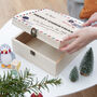 Personalised Nostalgic International Mail Christmas Box, thumbnail 3 of 9