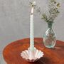 Enamel Cupped Flower Candle Holder, thumbnail 4 of 7