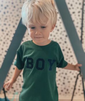 'Boy' Children's T Shirt, 5 of 5