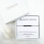 Black Onyx Silk Bracelet, thumbnail 3 of 5