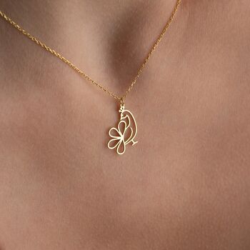 'Proud As A Peacock' Sterling Silver Necklace, 10 of 10