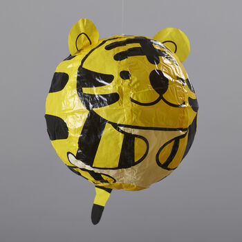 Tiger Paper Balloon Greeting Card, 4 of 4