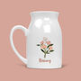 Personalised Vase Flower Jug Gift For Her Mum Nanny, thumbnail 1 of 6