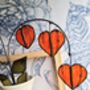 Chinese Lantern Stained Glass Plant Stem, thumbnail 5 of 7