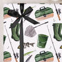 Three Sheets Of Fishing Wrapping Paper For Him, thumbnail 1 of 2