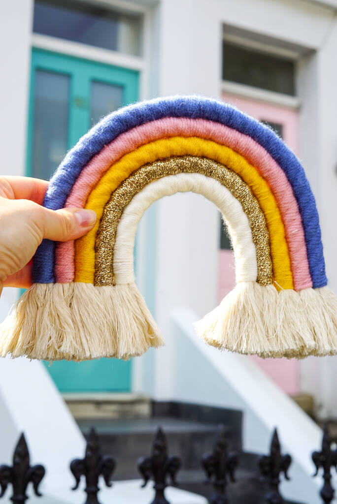 Rainbow Wall Hanging Diy Kit By So Creative Company