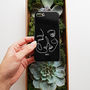 Abstract Line Art Black Personalised Phone Case, thumbnail 5 of 6
