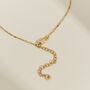 Darcy Pearl Pendant Gold Necklace, thumbnail 4 of 8