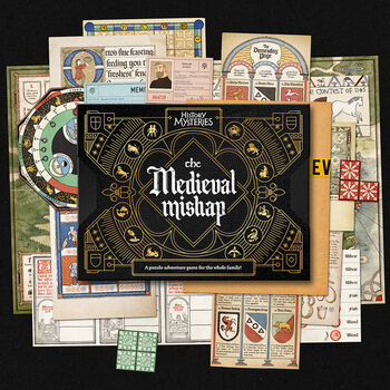 Family Friendly Puzzle Bundle: 'The Egyptian Enigma' + 'The Medieval Mishap', 3 of 12