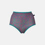 Women's 'Wild Cat' Four Pack Bamboo Full Briefs, thumbnail 2 of 8