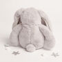 Gift Boxed Grey Soft Plush Bunny Toy, thumbnail 5 of 5