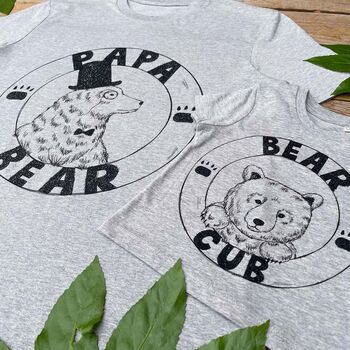 Family Bear T Shirt Set, 4 of 7