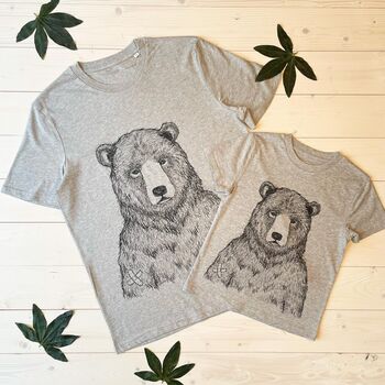 Grizzly Bear T Shirt Set, 2 of 6
