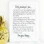 Personalised Dad Gift Unframed Print, thumbnail 7 of 8