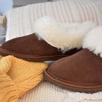 Ivy Sheepskin Boots Slippers, 8 of 8
