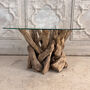 Round Driftwood Coffee Table 40cm High, thumbnail 2 of 4