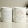 Personalised I Am Glad… Godmother Mug, thumbnail 3 of 3