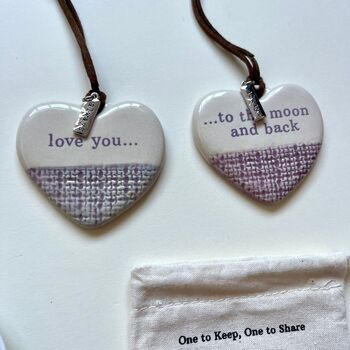 Love One To Keep, One To Share Ornament Set, 3 of 4