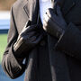 Denham. Men's Cashmere Lined Leather Touchscreen Gloves, thumbnail 1 of 9