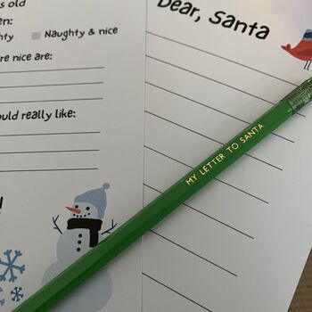 Christmas Letter To Santa Writing Set, 3 of 3
