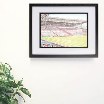 Aston Villa 'Old Holte End' Stadium Art Print, 2 of 3