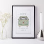 Camper Van Print 'Home Is Where You Park It', thumbnail 3 of 12