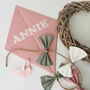 Personalised Blush Pink Sage Cream Bedroom Kite Decor, thumbnail 6 of 12
