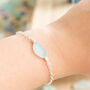 Cornish Sea Glass Bracelet Aqua, thumbnail 4 of 7