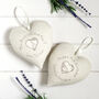 Personalised 40th Birthday Hanging Heart Gift For Her, thumbnail 10 of 12