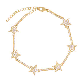 Etta Sparkling Star Bracelet, 3 of 10