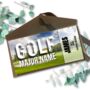 Personalised Golf Major Gifting Ticket, thumbnail 1 of 3