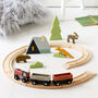 Personalised Wooden Tree Tops Train Set, thumbnail 1 of 5
