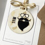 Personalised Beard Christmas Bauble, thumbnail 4 of 5