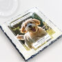 Personalised Pet Loss Dog Memorial Photo Slate, thumbnail 2 of 6