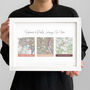 Your Favourite Locations Personalised Map Print, thumbnail 3 of 10