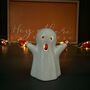 Ceramic Ghost Halloween Tealight Holder, thumbnail 2 of 2