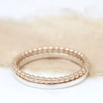 Thin Ring. 9ct Gold Stackable Ring, 4 of 11