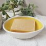 Handmade Yellow Speckled Oval Ceramic Soap Dish, thumbnail 8 of 11