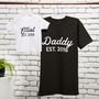 Personalised Daddy And Child T Shirt Set, thumbnail 1 of 10
