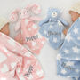Personalised Twins Comforters And Blankets Set Of Two, thumbnail 1 of 8